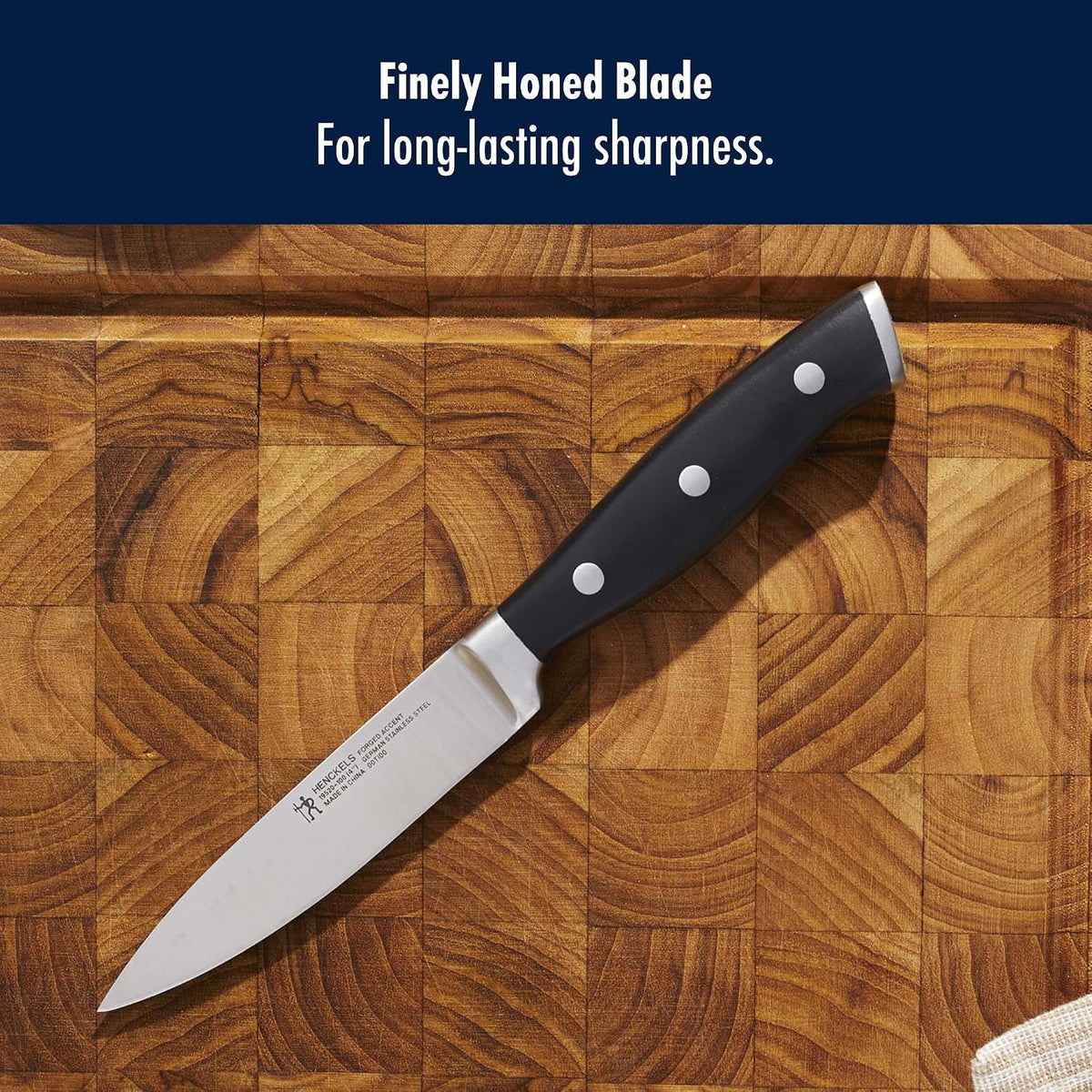 Henckels Forged Accent 2-Pc Paring Knife Set, Razor-Sharp German Engineered
