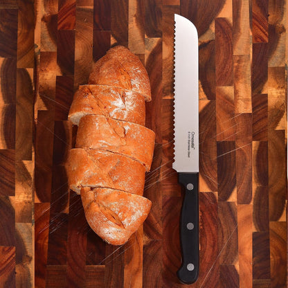 Omesata Bread Knife, Serrated Bread Knives for Homemade Bread Sourdough