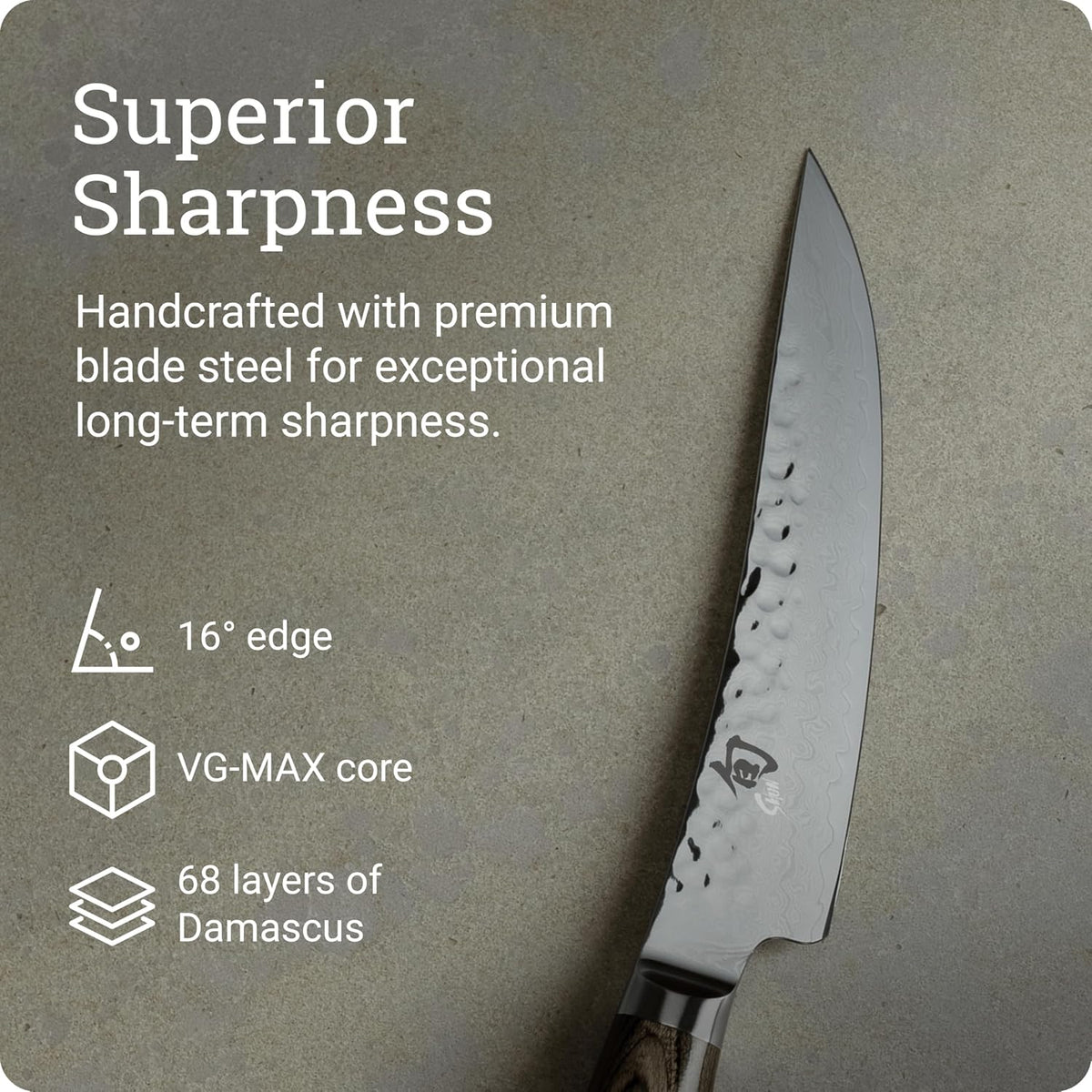 Shun Premier 6" Gokujo Boning Knife, Handcrafted Japanese Boning & Fillet Knife, VG-MAX Core with Damascus Stainless Steel Cladding, Pakkawood Handle, Meat & Fish Tool for Professional and Home Chefs