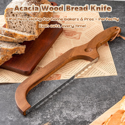 Sourdough Bread Knife for Homemade Bread Cutter, Bread Slicer for Homemade